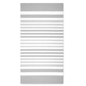 The Big One Sand Resistant Oversized Beach Towel‎ in Gray Stripe - 36"x72"